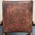 Vintage Peruvian Embossed Leather Folding Chair - Angel Pazmino? 1 thumbnail