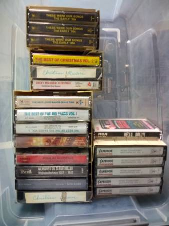Twenty Old Cassette Tapes 1