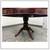 Vintage Asian Rosewood Round Dining Table + Four Chairs, Set 8 thumbnail