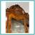 Dutch Baroque Style Floral Inlaid Bombe Two Piece China Cabinet 9 thumbnail