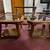 Oak and Glass with Gold Trim Coffee Table, 2 End Tables and Sofa Table 5 thumbnail