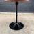 Pair of Vintage Multi-Wood Tulip Style Side Tables 2x 7 thumbnail