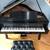 STEINWAY Grand Piano & Leather Bench, Ebony Black & Gold, 2005 Model L 9 thumbnail