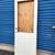 30 x 80" antique wood DOOR with window space 1 thumbnail