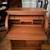 Solid oak roll top desk 1 thumbnail