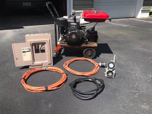 Generator package - whole house [manual transfer] 1