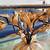 VINTAGE Mid Century Gilt Metal Side Table 4 thumbnail