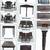 Mahjong table and chairs circa1880-1890 1 thumbnail