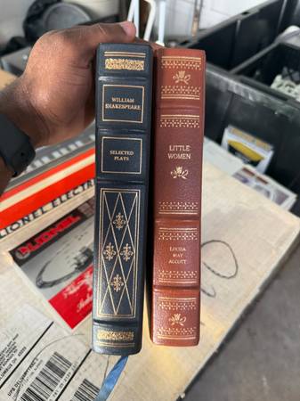 Franklin Library Leather Little Women + Shakespeare Plays 1