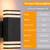 Six, new, matching, LED outdoor wall lights for sale 2 thumbnail
