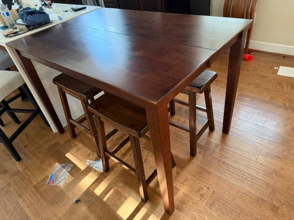 Counter height table expandable 1