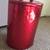Beautiful! Storage Tin Container - Red - 9" tall 1 thumbnail