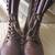 Women's Brown Size 8.5 DOLLHOUSE Lace Up / Zip Up Boots 1 thumbnail
