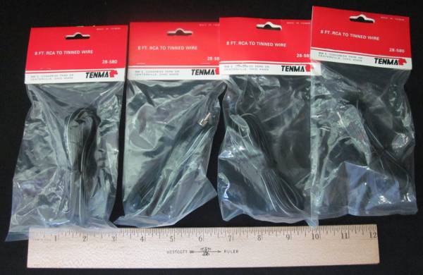 RCA Cables (RCA to Tinned Wire) 1