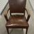 MCM vintage Walnut + Leather club chair 1 thumbnail