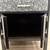 Refinished Accent Cabinet / Nightstand – Espresso & Metallic Silver 4 thumbnail