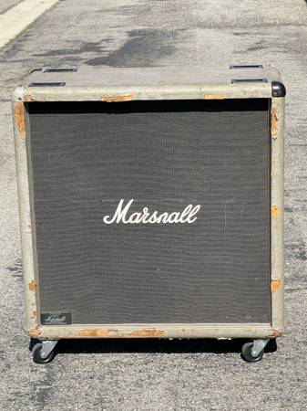 Marshall Silver Jubilee 2155b Cab ORIGINAL 80s 1
