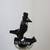 NIP VINTAGE OLD CROW  WHISKEY POURER STOPPER BOTTLE TOPPER 3 thumbnail