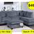 Black Friday Sale ~ Plush ~ Sofa Sectionals w/ Ottoman Included! 21 thumbnail