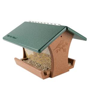 Ecotough Bird feeder + pole BirdsUnlimited, baffle and 2 extra feeders 1