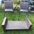 Outdoor Wicker Patio Set & Table W Glass Top 16" X 23" X 38.5" Tall 3 thumbnail