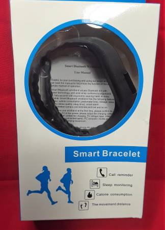 NEW FITNESS TRACKER SMART BRACELETS - Black 1