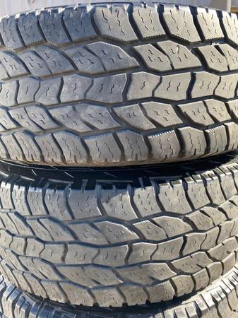 Factory 16” Toyota 6 lug Rims & 265/75LT16 Cooper AT tires 10 ply - $58063471457031809122