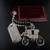 Original COACH Key Chain w Carriage and Dog Tag Charms 2 thumbnail