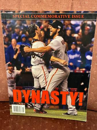 SF GIANTS DYNASTY COMMEMORATIVE ISSUE 1