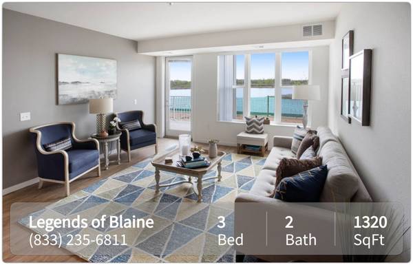 $1,973 / 3br - 1320ft2 - Set the stage for endless memories: Our 3 BR, 2 BA beckons! (Blaine)63990232627203120