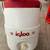 Vintage Igloo Cooler 80s 2 Gallon White And Red With Spout 1 thumbnail