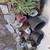 Irrigation piping and fixtures, several planters, edgers, marble style pavers, t 14 thumbnail