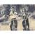 VINTAGE 1963 PAINTING “THE CHILDREN”  SIGNED BY MURAL ARTIST FLOYD SAP 11 thumbnail