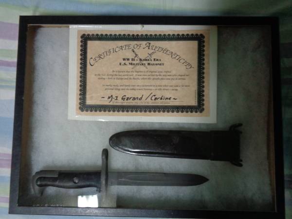 ww 2 M-1 Garand / carbine Bayonet 1