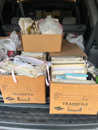 Laces, ribbon, etc 1