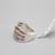 Sterling Silver Bypass Multicolor Ring (Size 7 3/4) 5 thumbnail