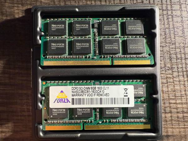 8 GB of DDR3 1