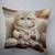 18X18" Cat Theme Throw Pillows. Your Choice 5 thumbnail
