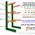 Cantilever Rack: IN STOCK! Lumber Racks, Pipe Bar Sheet Metal Racking 1 thumbnail