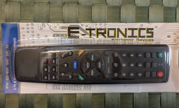Universal 6in1 remote 1