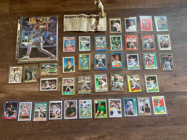 Mark McGwire and Jose Canseco Memorabilia 1