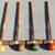 1940's-1960's Wooden Croquet Set 6 Player with Metal Wheeled Cart 4 thumbnail