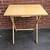 Mid Century Modern Contemporary solid wood folding table server kitchen dining 2 thumbnail
