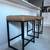 Brown Leather Stools (2) 2 thumbnail