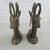 Antelope Gazelle Vintage Solid Brass Bookends-7 1/2" Tall 4 thumbnail