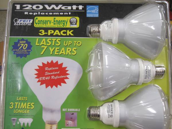 FEIT Electric CFL 120 watt flood light - BPCE23R40/3 1