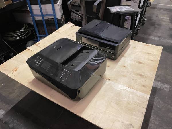 *FREE* 2 Multifunction Printers: Epson Artisan 837, Canon K10388 1