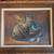 Vintage Mario Jung Southwest Painting of Native Pottery and Feathers 3 thumbnail