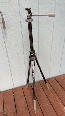 Vintage Deco STAR D CONQUEST camera Tripod Fully Adjutable (Range 24"- 1