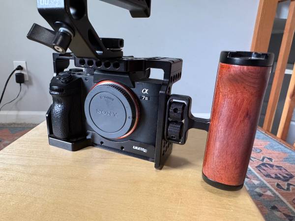Sony a7iii with Cage, top and side handle - $1,250 (Nags Head)63441224852355123